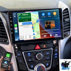 Für Hyundai i30 GD 2012-2016 64G Android 13 Autoradio Carplay GPS Navi RDS WIFI