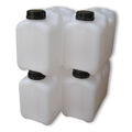 4 x 5 Liter natur CK-Kanister Kiste Behälter Trinkwasserkanister Wasserkanister