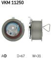 Spannrolle, Zahnriemen SKF VKM 11250 für AUDI FORD SEAT SKODA VW