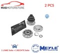 GELENK ANTRIEBSWELLE PAAR TRANSMISSION END HINTEN MEYLE 314 498 0021 2PCS I NEU