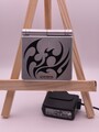 Nintendo Game Boy Advance SP Tribal Limited Edition Silber Handheld-Spielkonsole