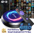 Android 13.0 TV BOX 4+128GB Smart 8K HD 5G WIFI H616 Media Player Quad core DE