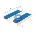 UFI 34.172.00 Innenraumfilter Pollenfilter Filter für Opel Peugeot 2005 ->