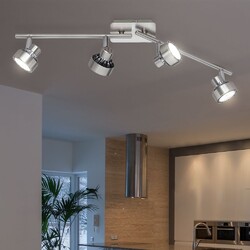 Deckenleuchte Spotleiste Deckenlampe Küchenlampe bewegliche Spots dimmbar LED