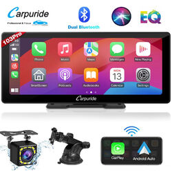 Carpuride W103Pro Wireless Carplay Android Auto Portable Navigation Bildschirm