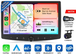 10.1 Zoll Android 13 8-Kern Autoradio 2 DIN GPS NAVI WiFi DSP CarPlay Bluetooth