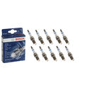 10x BOSCH Zündkerze Zündkerzen 0 242 129 512  ZQR8SI302