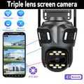 8MP HD FUNK WLAN WIFI IP NETZWERK CAMERA Outdoor AUßEN ÜBERWACHUNGSKAMERA PTZ DE