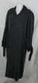 ALBA MODA 100% SEIDE Luxus Mantel Trenchcoat Grau-Anthrazit Edel Größe 50/52 TOP