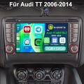 Für Audi TT MK2 8J 2006-2014 Android13 Carplay Autoradio GPS NAVI KAM WIFI 2+32G