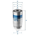 Kraftstofffilter Filtereinsatz 24.379.01 UFI für AUDI VOLVO VW