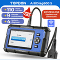 TOPDON AD600S 2.0 KFZ OBD2 Diagnosegerät Scanner 9 Services 4 System TPMS CAN FD