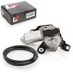 Wischermotor Heckmotor Heckscheibenwischer mit Schlauch hinten für Opel Meriva B