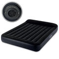 Intex Luftbett Pillow Rest 203 x 152 x 25 cm Gästebett Luftmatratze mit Pumpe