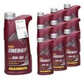 10 (10x1) Liter MANNOL SAE 5W-30 ENERGY Motoröl für VW 502.00 / 505.00 / MB229.3