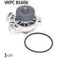 Wasserpumpe Motorkühlung SKF VKPC 81606 für Audi 100 C3 Quattro Coupe B3 80 B4