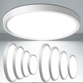 LED Deckenlampe Panel Deckenleuchte Bad Wohnzimmer Schlafzimmer Flur lampe IP44