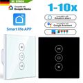 Smart Life WIFI Rolloschalter Vorhang Schalter Wandschalter Wlan Touch Alexa DE
