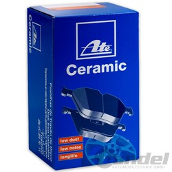 ATE CERAMIC BREMSBELÄGE SATZ HINTERACHSE PASSEND FÜR LEXUS ES NX UX TOYOTA C-HR