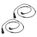 2x Warnkontakt Bremsbelagverschleiß Vorne für Opel Omega A V87 2.0L 90372058