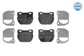 Bremsbelagsatz Scheibenbremse MEYLE 025 234 7118 für L316 DEFENDER LANDROVER Up
