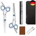 Friseurschere Profi 7 Pcs Haarschneideschere Set Haarschere Professionelle