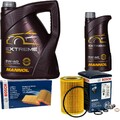 BOSCH Inspektionspaket 6 L MANNOL Extreme 5W-40 für Honda CR-V III 2.2i-CTDI