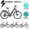 FAFREES 27,5 Zoll Elektrofahrrad E Bike 14.5AH E-Fahrrad Pedelec E-Citybike 250W