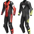 Dainese Misano 3 D-Air® (Perforiert) Herren Motorrad Airbag Lederkombi Einteiler