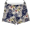 FILA Batikdruck Beige 100% Baumwolle Bademode Badehose Shorts Größe M