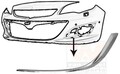 VAN WEZEL 3753597 Blende Stoßfänger Vorne Links für OPEL ASTRA J