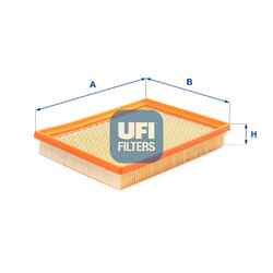 UFI Luftfilter 30.B44.00 Filtereinsatz für CHRYSLER 300M LR 24V