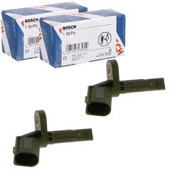 2X BOSCH ABS-SENSOREN RADDREHZAL VORNE HINTEN BEIDSEITIG PASSEND FÜR AUDI A4 A5