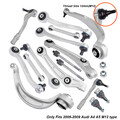 16 Teile Querlenker Satz Vorne für Audi A4 8K2 8K5 8KH A5 8T3 Q5 8R Links Rechts