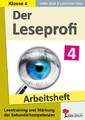 Ulrike Stolz Der Leseprofi - Arbeitsheft / Klasse 4