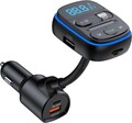 FM Transmitter Auto Bluetooth, HIDOU Wireless Bluetooth 5.0 Autoradio Adapter