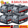 2x 5.5Ah Akku Für Einhell 18V Ersatzakku POWER X-CHANGE Lithium PXC Batterien