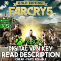 Far Cry 5 Gold Edition - Xbox One, Xbox Serie X|S - VPN Spielschlüssel