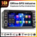 8-Kern 64GB Doppel Din Android 14 Autoradio Navi DVD CarPlay DSP DAB+ WiFi DVBT2