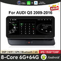 Android 14.0 Autoradio MMI 3G Für Audi Q5 High 2009-2016 Carplay GPS Navi BT DAB