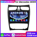 Android12 Autoradio Für Mercedes CLK C209 GPS Navi BT WIFI DAB 2+32G Carplay USB