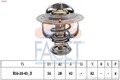 FACET 7.8399S Kühlwasserthermostat für TOYOTA Yaris Schrägheck (P9) 82°C