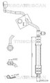 TRISCAN Hydraulikschlauch, Lenkung 8516 29082 für AUDI SKODA VW