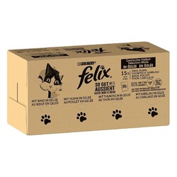 Jumbopack Felix "So gut wie es aussieht" Gelee 120 x 85 g