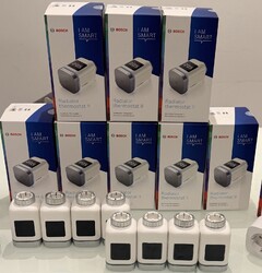 Bosch Smart Home 8 Stück Heizkörper-Thermostat Radiator II
