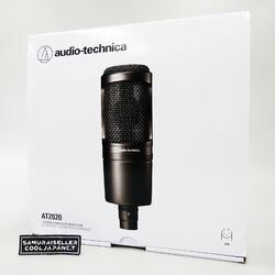 Audio-Technica Side Address Studio Kondensator Mikrofon AT2020 XLR Japan NEU