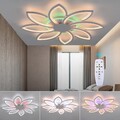 90W RGB LED Deckenleuchten mit Fernbedienung Dimmbar Deckenlampe Wohnzimmer NEW