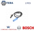 0 986 594 509 ABS SENSOR DREHZAHLFÜHLER HINTEN BOSCH 2PCS FÜR BMW 5,E39