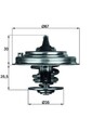 MAHLE TX 30 80D Thermostat, Kühlmittel für AUDI,BMW,FORD,MERCEDES-BENZ,PORSCHE,V
