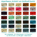 Alpenfleece "SUSAN" Kuschelfleece - 0,5 m Schritte - Meterware - Winterfleece
